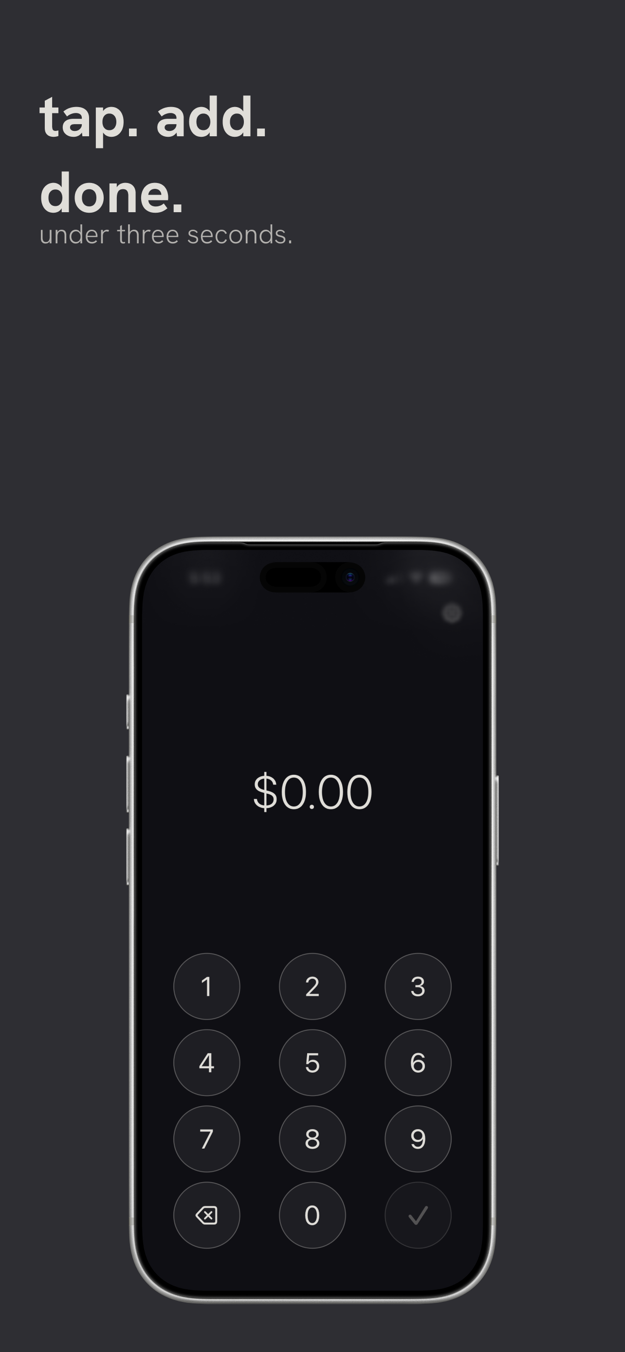 tap. add. done.